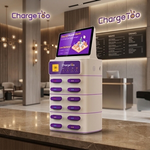 Stazione di Noleggio Batterie per Distributori Automatici, 12 Porte, Power Bank Condiviso per Esterni - Product Image 3
