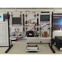 Modulares Basis-Kühlanlagen-Trainingssystem Vertikales Freistehendes Rahmengerät für Berufsbildende HVAC-Kühlanlagen-Lehrvorrichtungen