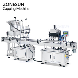 ZONESUN ZS-XG24 Máquina Tapadora Automática Servoaccionada para Tapas de Bomba de Botellas de Gel de Ducha, con Alimentación y Clasificación de Tapas Roscadas - Product Image 6