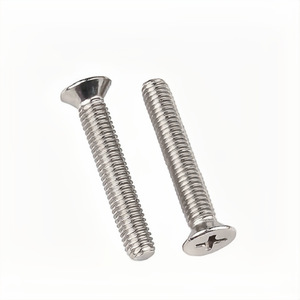 M1.6 M2 M2.5 M3 M4 M5 M6 M8 A2-70 304 thép không gỉ din965 chéo Phillips phẳng chìm đầu vít csk đầu máy vít - Product Image 5