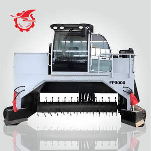 Volteador de compost hidráulico sobre orugas para estiércol de <span class=keywords><strong>vaca</strong></span> y oveja, para la maduración de lodos y el retorno al campo - Product Image 1