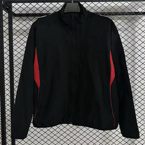 เสื้อฝึกฟุตบอลสำหรับผู้ชายเสื้อแจ็คเก็ตกันลมสำหรับเดินทางฟุตบอลระบายอากาศได้ดีสีเหลือง - Product Image 1