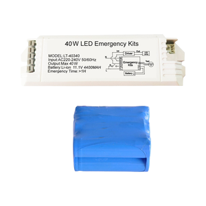 Điều khiển khẩn cấp đèn LED với chức năng tự động kiểm tra và kiểm tra chuyển đổi và chỉ số phí với BUZZ 4400mAh pin lithium - Product Image 3