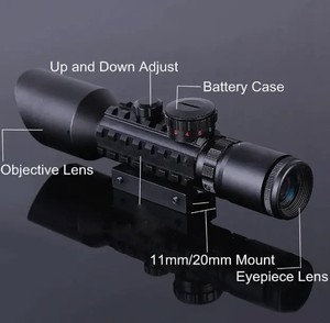 Foreseen M9 3-10X40 EG Optics Red Green Illuminated Sight <strong>Scope</strong> With Red Dot Laser For Outdoor Hunting - Product Image 6