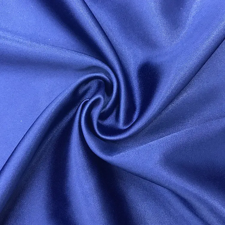 Tissu en Satin épais 100% Polyester pour mariage, vente en gros, Spandex, Satin mat de haute qualité