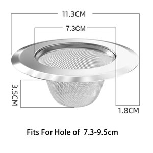 113 Fine lavello in rete argentata lavello cucina e <span class=keywords><strong>bagno</strong></span> pulitore di <span class=keywords><strong>scarico</strong></span> con piccola trappola di scarto per l'applicazione del pavimento - Product Image 2
