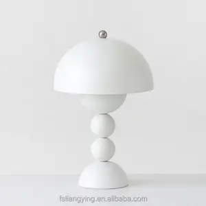 Bloemknop Led Tafellamp Paddestoel Bureaulampen Nordic Bed Trouwkamer Eenvoudige Decoratie Slaapkamer Modern Nachtlampje
