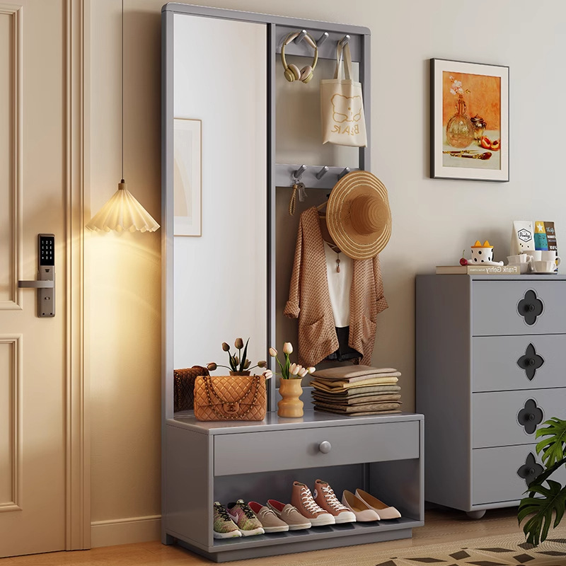 Porte-manteau gris BMW [amélioré avec miroir]
