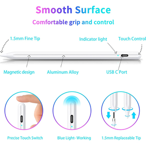 Custodie e Cover per Tablet Penna Stilo Magnetica Universale con Ricarica Type-C per iPad iPhone Tablet <span class=keywords><strong>Android</strong></span> - Product Image 3