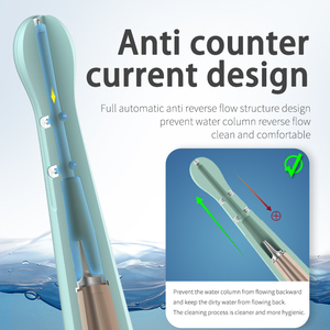 Thụt rửa chống chảy ngược, chai Douche amal để giải độc và táo bón làm sạch ruột kết, Bóng Đèn hậu môn với 5 vòi, reusab - Product Image 2