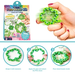 Kit de perles fusibles miniatures de 2,6 mm pour breloques de style shaker, emballage compact, perles fondantes sûres et non toxiques - Product Image 6