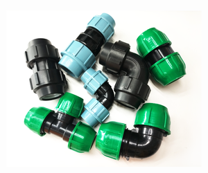 Venta al por mayor de alta resistencia a la presión de plástico HDPE PP compresión adaptador hembra agua y productos de riego - Product Image 3