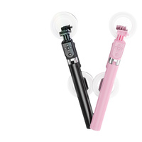 Kit de support de téléphone portable pour diffusion en direct Z6d Selfie Stick 4 en 1 avec double anneau lumineux LED, stabilisateur portable, perche extensible et trépied