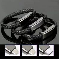 Câble Micro USB Type C+CC+L en gros, bracelet de données en cuir, vente chaude, pour iPhone, charge rapide 5A, en stock
