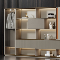 Venta caliente de fábrica Muebles de estilo para el hogar Diseño moderno Librería de madera con envíos rápidos