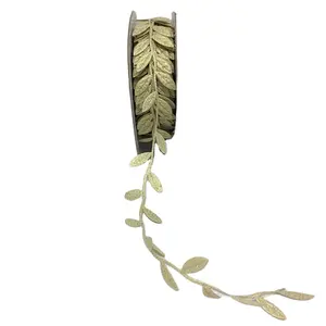 New Design 10 200 yards Artificial Foliage IVY Vine Garland Small Leaf for Gift Box Ribbon Flower