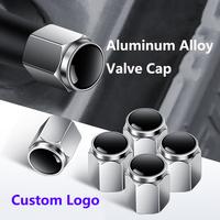 Bouchons de valve de pneu de voiture de luxe en alliage d'aluminium, étanches et anti-poussière, pour Audi, Mercedes, VW, Volvo, Mazda