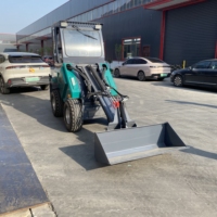 Bester Preis 0,5T Dieselbetriebener Teleskop-Minilader Einfach zu Bedienen Starke Leistung Hoflader für Stall- und Landwirtschaftsbetrieb