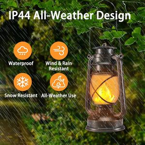 Linterna de Exterior Marlrin, Lámpara LED para Camping, Impermeable, Efecto Llama Bronce, Control Remoto, Decorativa - Product Image 3