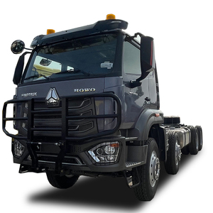 Dijual truk kepala traktor Sinotruk Hohan baru 8x4 Chassis truk kepala traktor - Product Image 1