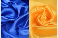 [Prix usine] 97% polyester et 3% spandex pas cher satin tissu composition soie tissu pour robe de soirée 90 G chemisier vêtements de nuit