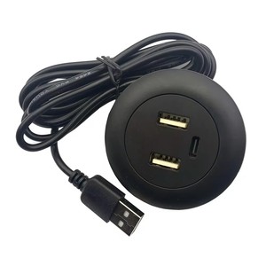 Porta USB integrata Desktop 5 v2a adatto per <span class=keywords><strong>armadi</strong></span> letto telefoni cellulari multifunzionali divani nascosti <span class=keywords><strong>mobili</strong></span> prese di ricarica - Product Image 1