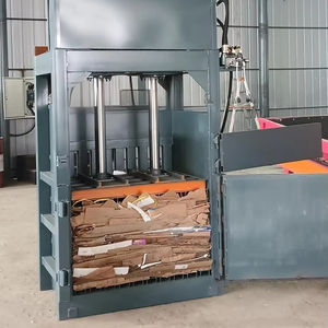 ऊर्ध्वाधर हाइड्रोलिक कार्डबोर्ड बॉक्स बैलर मशीन अपशिष्ट कागज के लिए प्लास्टिक फिल्म के डिब्बे के लिए इस्तेमाल किए गए कपड़ों के लिए - Product Image 2