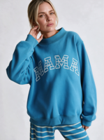 Sweat-shirt oversize pour femme à col montant en viscose avec imprimé 3D en relief, pull en molleton de coton, haut décontracté