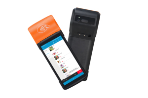 Escáner de Código de Barras POS PDA, Mini Impresora Térmica de Etiquetas, Mini Impresora Portátil de 3 Pulgadas, Bluetooth y WIFI - Product Image 2