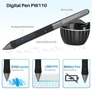 Huion Draagbare Professionele 8192 Niveau Tekening Tablet Grafische Pen Tablet Digitale Tekentafel Met Pen H 641P