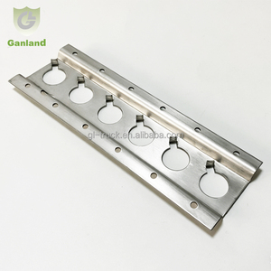 Pare-chocs robustes GL-19113S <span class=keywords><strong>en</strong></span> acier inoxydable 304, accessoires de fixation horizontale et verticale avec sangles à cliquet pour remorques, camions et fourgonnettes - Product Image 5