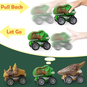 Ruota libera Dinosaur Transport Car Play Set Truck Pretend gioca Dinosaur Carrier Truck Vehicle with Laucher - Product Image 4