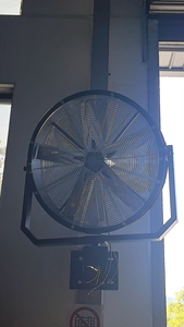 Ip66 Protection High Volume Permanent Magnet Synchronous Motor Oscillating Airflow Cooling Industrial Wall Mounted <b>Mist</b> <b>Fan</b> - Product Image 3