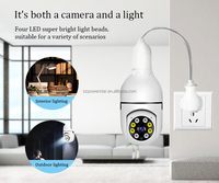 Caméra de sécurité intelligente 1080P avec suivi automatique - Caméra IP WiFi intérieure/extérieure 2MP, vision nocturne, audio bidirectionnel, panoramique/inclinaison 360° pour la maison