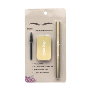 Set de Jabón para Cejas Personalizable SIN LOGO, Lápiz para Cejas, Cera Transparente para Cejas con Cepillo - Product Image 4