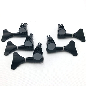 Buena calidad 3R2L <span class=keywords><strong>5</strong></span> <span class=keywords><strong>cuerdas</strong></span> de aleación completamente cerrado Cromo Negro <span class=keywords><strong>bajo</strong></span> eléctrico <span class=keywords><strong>afinador</strong></span> clavijas cabezales de máquina - Product Image 4