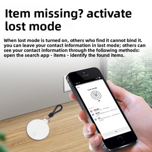 Nuevo Dispositivo de Rastreo Global Portátil Electrónico, Localizador para <span class=keywords><strong>Apple</strong></span> Find My <span class=keywords><strong>Tag</strong></span>, Buscador de Mascotas y Niños, Mini Rastreador GPS Inteligente a Prueba de Agua - Product Image 5