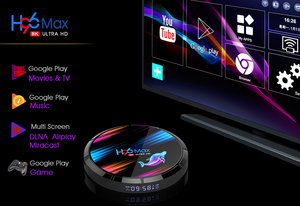 H96 MAX <span class=keywords><strong>TEST</strong></span> RK3528 8K Streaming <span class=keywords><strong>Gratuit</strong></span> Internet Plus Intelligent OTT Quad Core Essai RAM Premium Android Pro avec IPTV-Player - Product Image 3