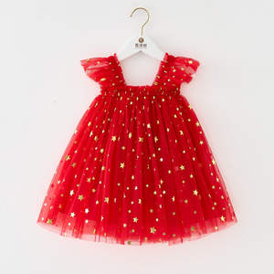 Nouveau noël enfants bébé paillettes étoile étincelle tulle robes noël fête canne à sucre Plaid noël enfants fille couches tutu <span class=keywords><strong>robe</strong></span> - Product Image 5