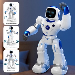 Nieuwste Groot Formaat Programmeerbare Interactieve App Bediening Draadloze Verbinding Rc Robot Voice Control Smart Robot Speelgoed Kids Plastic Abs - Product Image 4