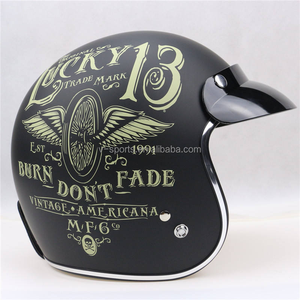 <span class=keywords><strong>Casque</strong></span> vintage flambant neuf TORC, <span class=keywords><strong>casque</strong></span> de moto rétro pour motos Chopper - Product Image 2