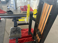 Station de biceps assise en acier de calibre 11, à charge par poulie, avec système de réglage bioc Mécanique Cheernin, pour fitness, sans entretien