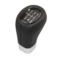 Poignée de levier de vitesses en cuir et plastique pour BMW Série 1 3 5 6 E30 E39 E46 E53 E60 E63 E83 E87 E90 E92 M3 M4 M5 X5 X6 Accessoires de voiture