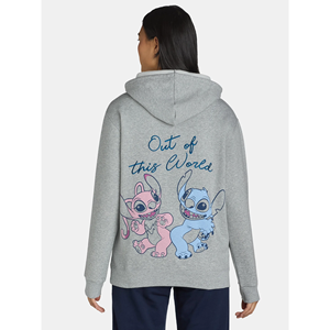 Sudadera con Capucha de Forro Polar Estampada Transpirable de Talla Grande para Mujer, Manga Larga con Bolsillo, Nuevo Estilo con Logotipo Frontal, Ideal para Invierno y Otoño - Product Image 3