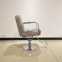 Promotion Usine KISEN : Chaise de Barbier Inclinable Moderne Noire, Grise, Bleue et Dorée – Liquidation à Prix Réduit