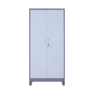 Armario moderno de techo inclinado para empleados, armario de almacenamiento de madera con patas para gimnasio, mueble para el hogar con altura ajustable, venta al por mayor - Product Image 1