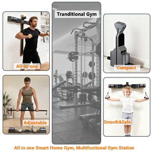 Máquina de Levantamiento de Pesas para Gimnasio en Casa Todo en Uno con Bloqueo de Seguridad - Product Image 2