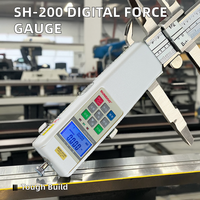 SUNDOO SHB-20 Digital genggam asli, pengukur kekuatan Pull-Push Dial untuk alat ukur kekuatan regang