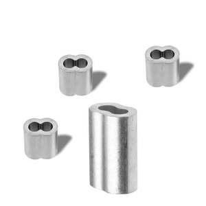 Металлические компрессионные муфты 1/4'' для стальных тросов: формируют стойкое соединение - Product Image 5