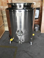 Voedselveilige roestvrijstalen palmolie-verwarmings- en opslagtank, vetverwarmings- en smelt tank